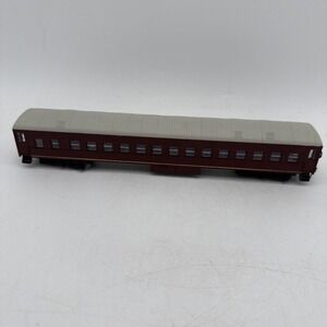 Passenger Train Car Brown Plastic Unbranded